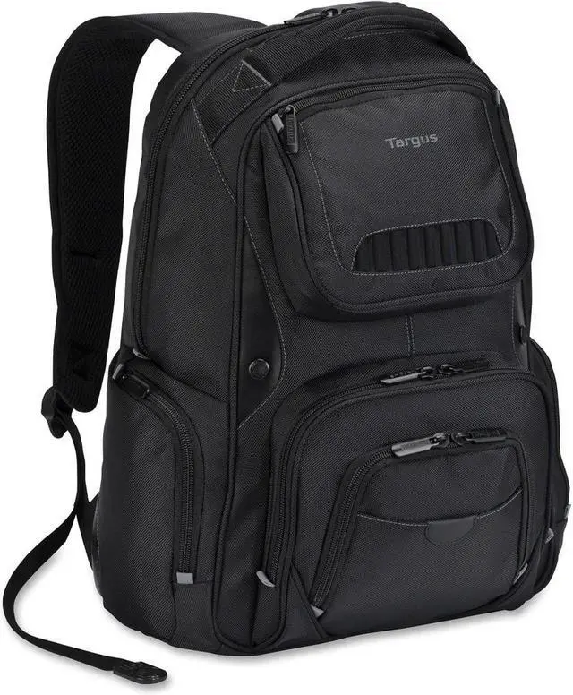 Alt view image 20 of 20 - Targus Carrying Case For 16" Notebook - Black With Earphone Jack In Strap