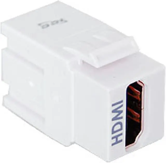 Alt view image 7 of 7 - ICC IC107HDMWH 1.3 HDMI Female to Female Module; White