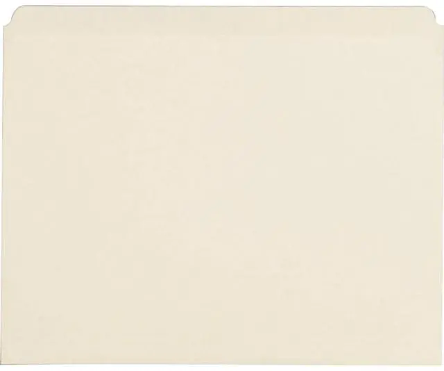 Alt view image 3 of 9 - Business Source 43565 File Folders, Straight-Cut Tab, 11 Pt, Letter, 100/Box, Manila