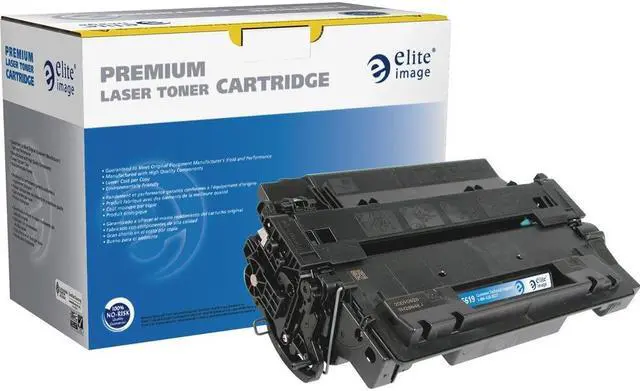 Alt view image 4 of 8 - Elite Image ELI75619 Black Compatible toner replaces HP CE255X (Enterprise 500 M252 / P3010)
