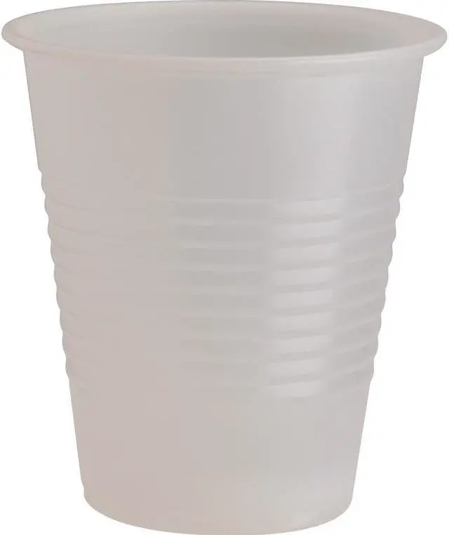 Alt view image 5 of 10 - Genuine Joe Plastic Cup 12 oz 1000/CT Translucent 10435