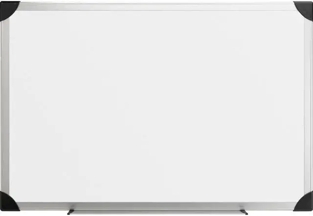Alt view image 9 of 18 - Lorell Dry-Erase Board 4'x3' Aluminum Frame/White 55652