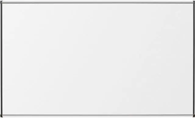 Alt view image 9 of 10 - Lorell Porcelain Board Magnetic 6'x4' Satin Aluminum Frame 55627