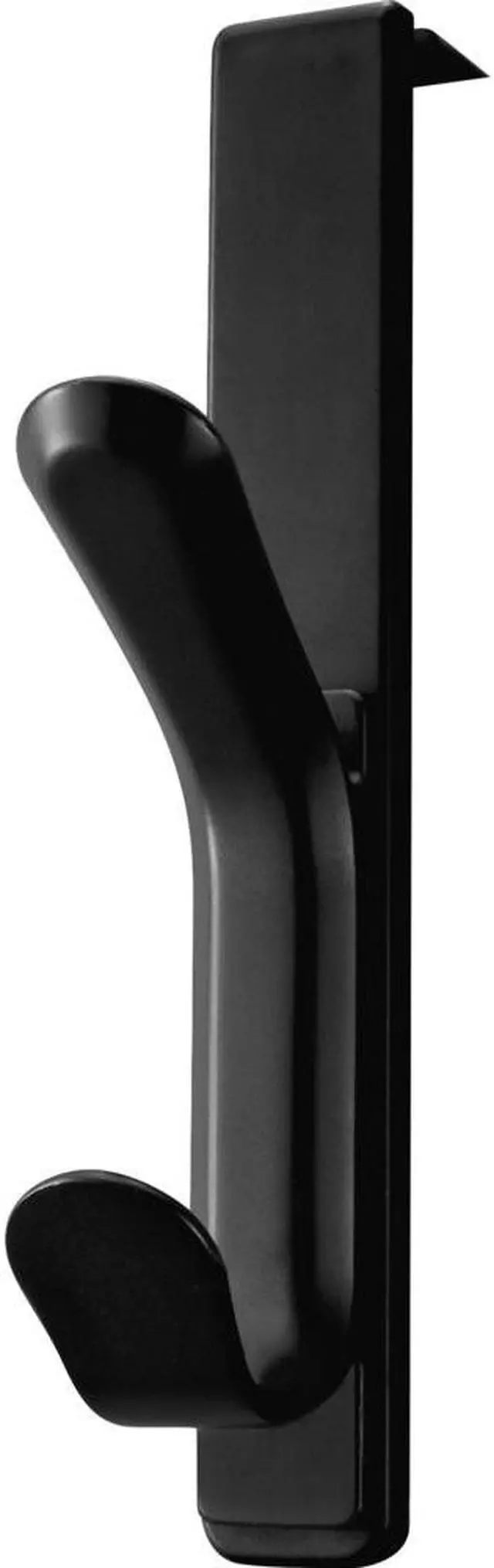 Alt view image 3 of 7 - Lorell Panel Double Coat Hook 36/BX Black 80665