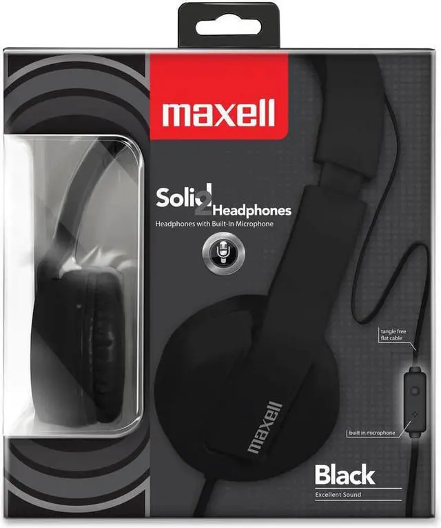 Alt view image 14 of 18 - Maxell Solid Headset 290103