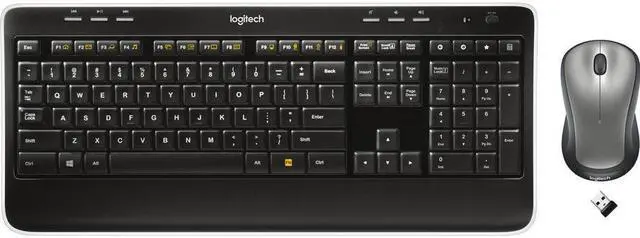 Alt view image 8 of 14 - Logitech 920-002595 Wireless Desktop MK520 Keyboard and Mouse Combo