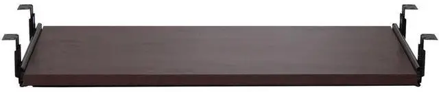 Alt view image 6 of 10 - Lorell Keyboard Tray 26" Mahogany 87523