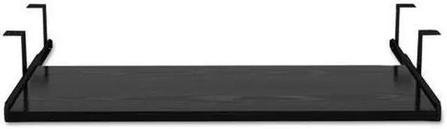 Alt view image 7 of 13 - Alera Valencia Series Underdesk Keyboard/Mouse Shelf