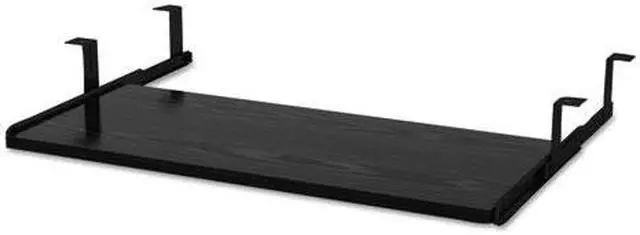 Alt view image 8 of 13 - Alera Valencia Series Underdesk Keyboard/Mouse Shelf