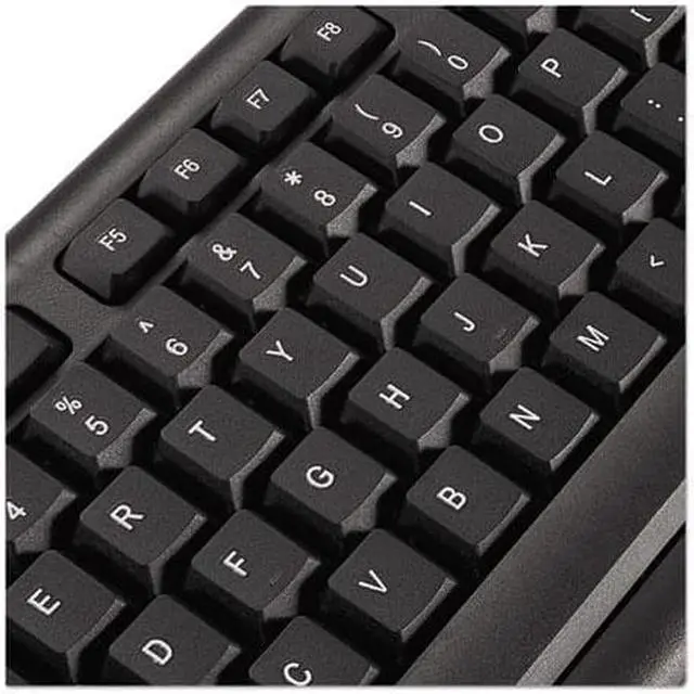 Alt view image 12 of 18 - Innovera Slimline Keyboard USB Black IVR69201
