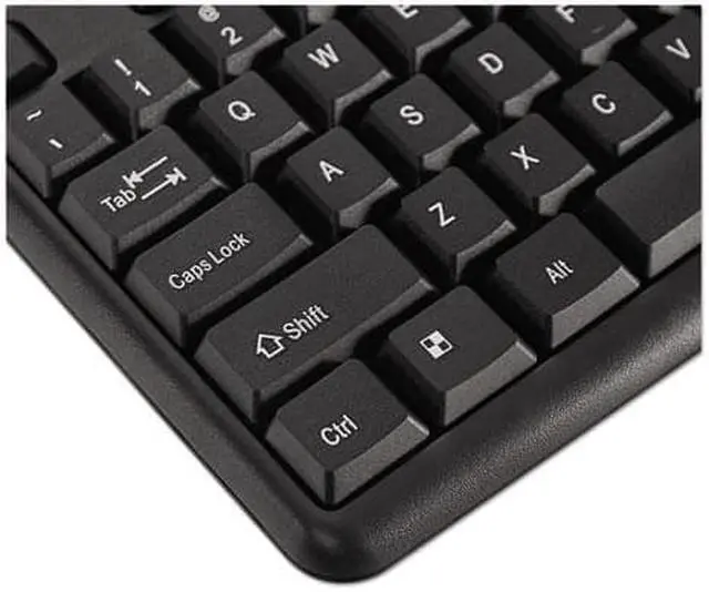 Alt view image 13 of 18 - Innovera Slimline Keyboard USB Black IVR69201