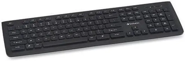 Alt view image 16 of 20 - Verbatim 99793 Black USB RF Wireless Slim Keyboard