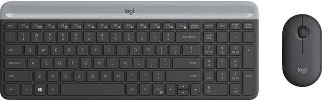 Alt view image 18 of 20 - Logitech MK470 Slim Wireless Combo 920009437