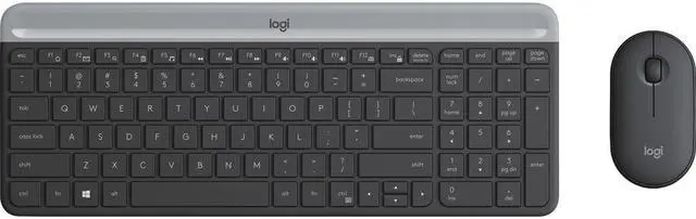 Alt view image 19 of 20 - Logitech MK470 Slim Wireless Combo 920009437
