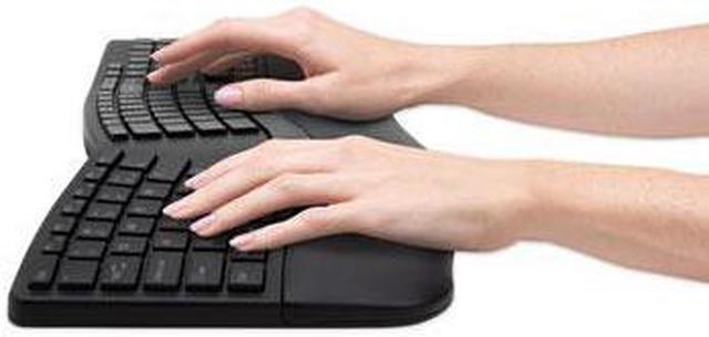 Alt view image 20 of 20 - Kensington Pro Fit Ergo Wireless Keyboard-Black K75401US