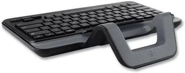 Alt view image 10 of 14 - BELKIN B2B130 Black Lightning Wired Slim Tablet Keyboard