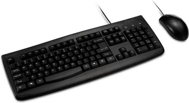 Alt view image 4 of 8 - Kensington Pro Fit Washable Wired Desktop Keyboard and Mouse Set K70316US