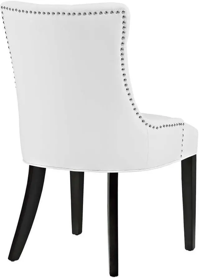 Alt view image 5 of 10 - Regent Dining Side Chair Vinyl Set of 2