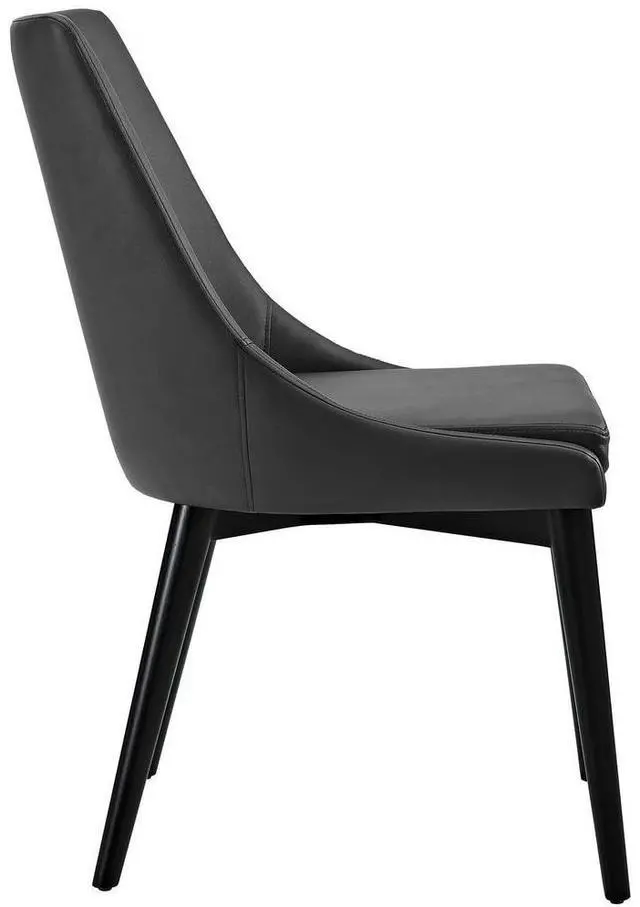 Alt view image 3 of 9 - Viscount Vinyl Dining Chair
