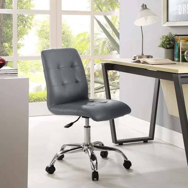 Alt view image 5 of 15 - Prim Armless Mid Back Office Chair