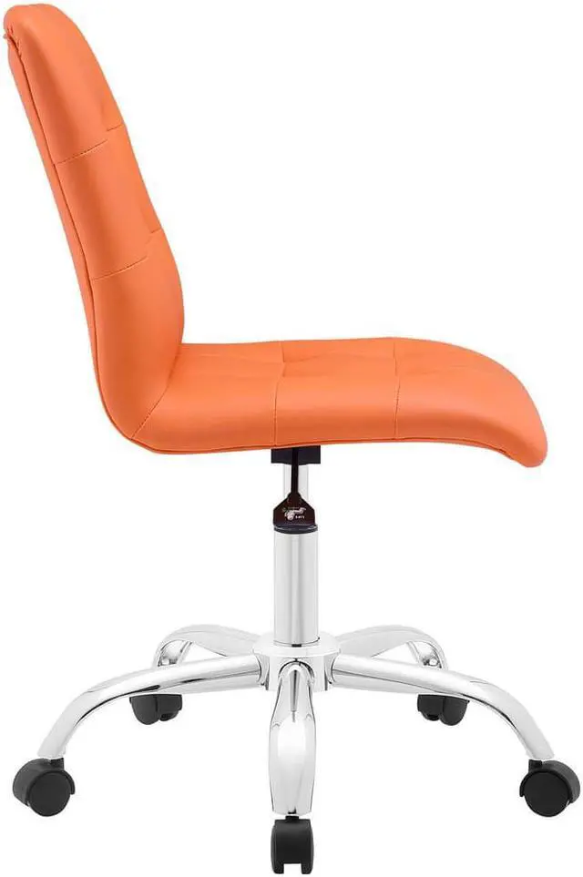 Alt view image 3 of 15 - Prim Armless Mid Back Office Chair