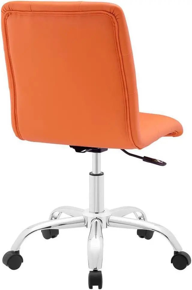 Alt view image 4 of 15 - Prim Armless Mid Back Office Chair