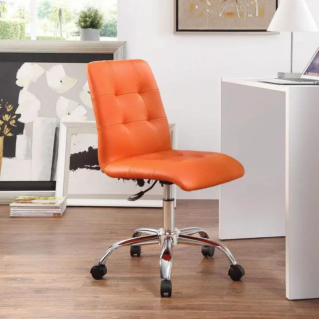 Alt view image 5 of 15 - Prim Armless Mid Back Office Chair