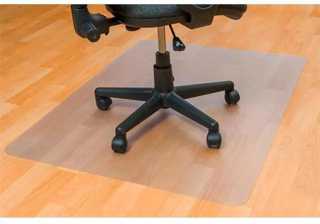Alt view image 15 of 17 - FloorTex Chair Mat f/ Hard Floor 30"Wx48"L Clear ECO123048AEP
