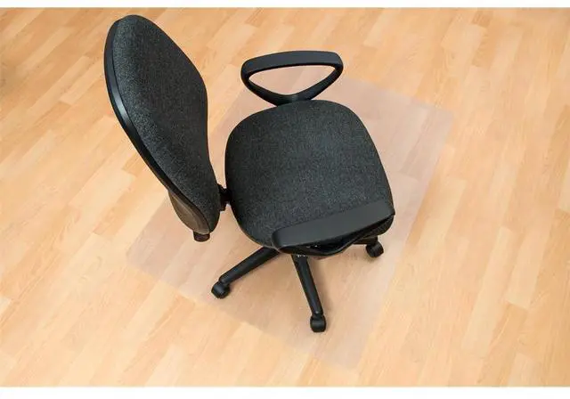 Alt view image 16 of 17 - FloorTex Chair Mat f/ Hard Floor 30"Wx48"L Clear ECO123048AEP