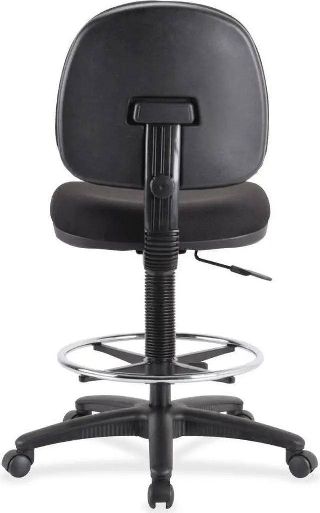 Alt view image 8 of 12 - Lorell Adjustable Multi Task Stool 24"x24"x40-1/2"x50-1/2" Black 80008