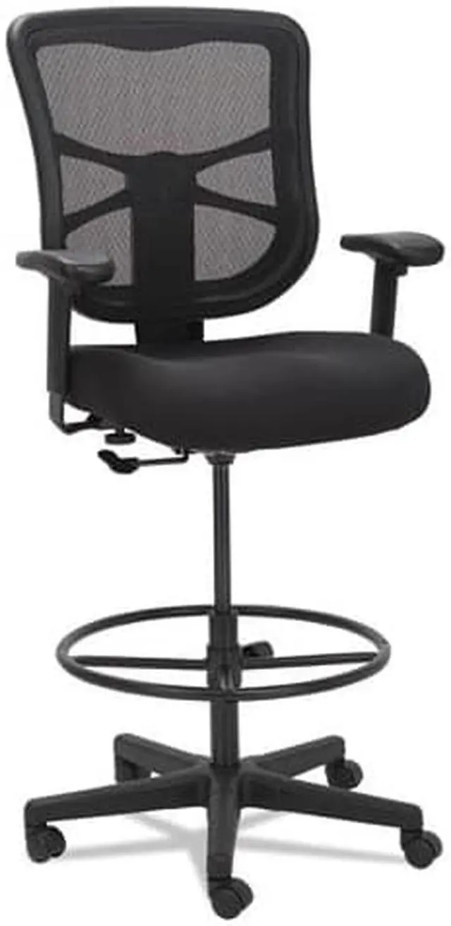 Alt view image 18 of 20 - Alera - EL4615 - Alera Elusion Series Mesh Stool, Black