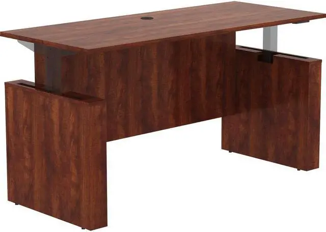Alt view image 8 of 8 - Lorell Essentials 72" Sit-to-Stand Desk Shell