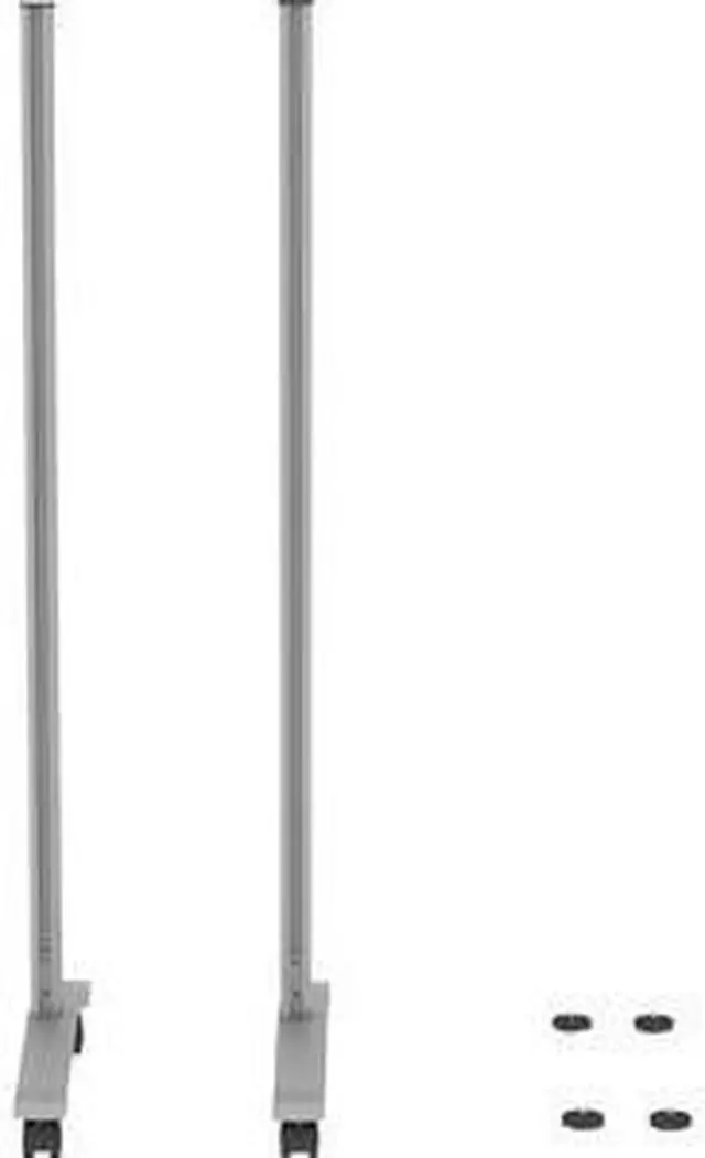 Alt view image 17 of 20 - Lorell Legs, F/Panel Dividers, W/Casters, 18-3/4"X2"X48-3/8", Sr (LLR90272)