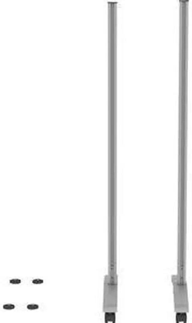 Alt view image 18 of 20 - Lorell Legs, F/Panel Dividers, W/Casters, 18-3/4"X2"X48-3/8", Sr (LLR90272)