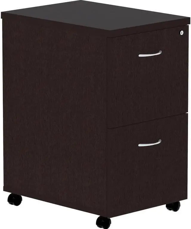 Alt view image 5 of 9 - Lorell Pedestal, Laminate, Mobile, F/F, 16"X22"X28-1/4", Epo (LLR18219)