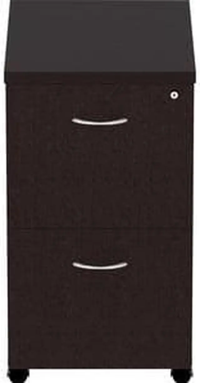 Alt view image 6 of 9 - Lorell Pedestal, Laminate, Mobile, F/F, 16"X22"X28-1/4", Epo (LLR18219)