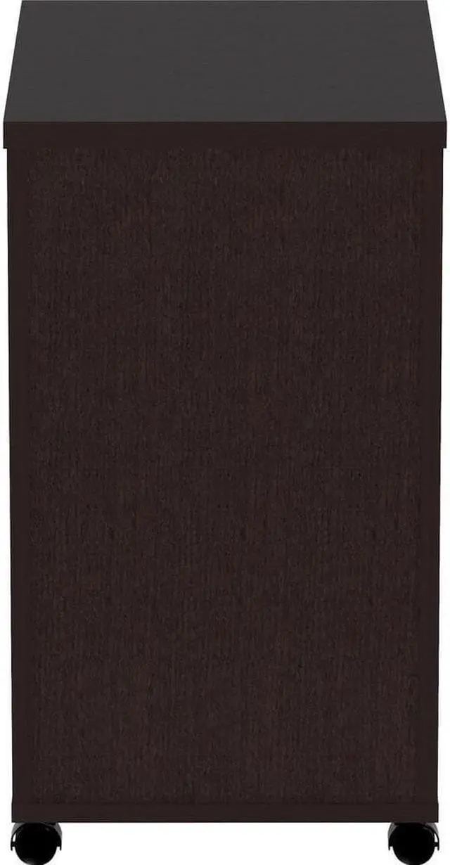 Alt view image 7 of 9 - Lorell Pedestal, Laminate, Mobile, F/F, 16"X22"X28-1/4", Epo (LLR18219)