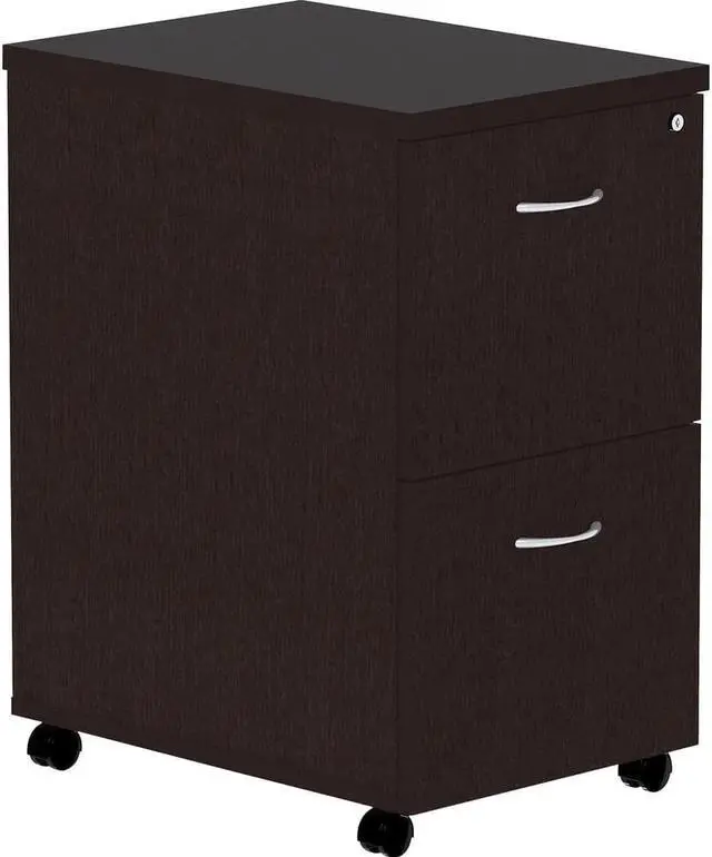 Alt view image 9 of 9 - Lorell Pedestal, Laminate, Mobile, F/F, 16"X22"X28-1/4", Epo (LLR18219)