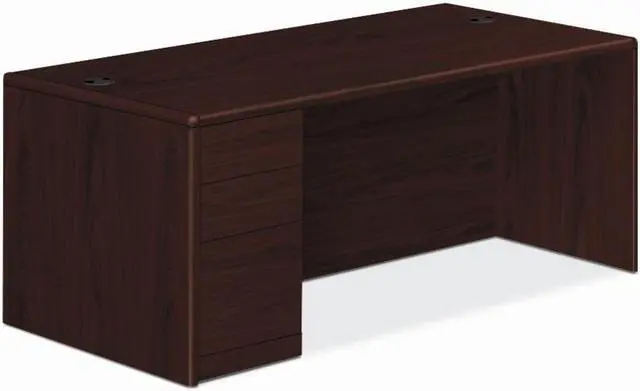 Alt view image 3 of 4 - HON HON10702LNN 10700 Series Single-Pedestal Desk