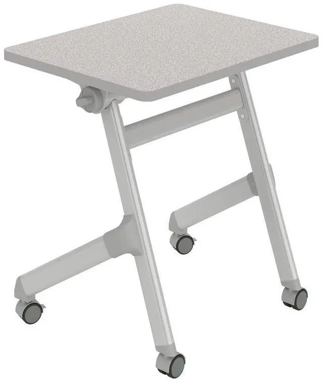 Alt view image 5 of 7 - Safco 1227GR Learn Nesting Rectangle Desk - 28" x 22.25" x 29.5" - Gray