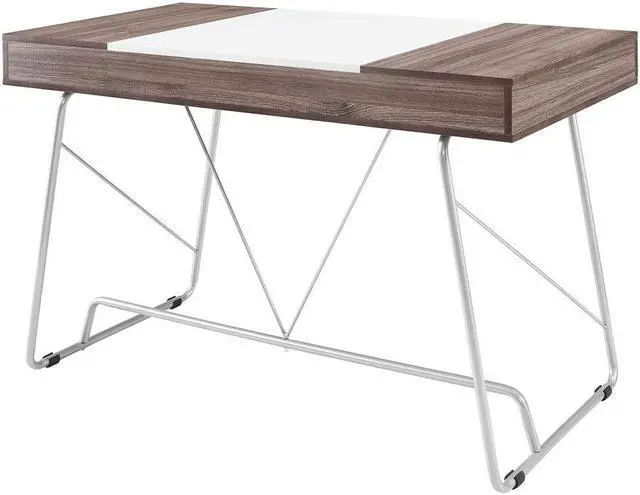 Alt view image 17 of 20 - LexMod Panel Office Desk in Birch