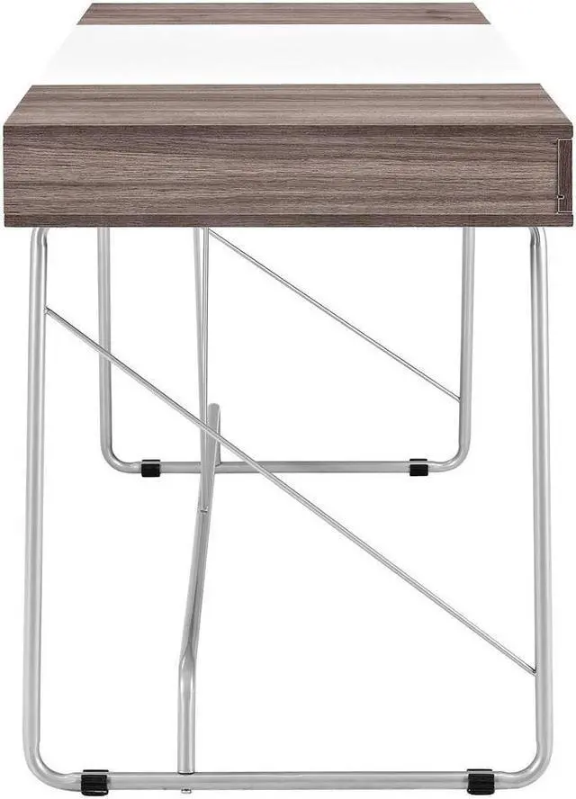 Alt view image 18 of 20 - LexMod Panel Office Desk in Birch