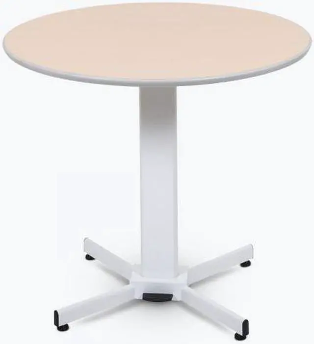 Alt view image 14 of 18 - Luxor Pneumatic Adjustable Multi-Functional Round Pedestal Table