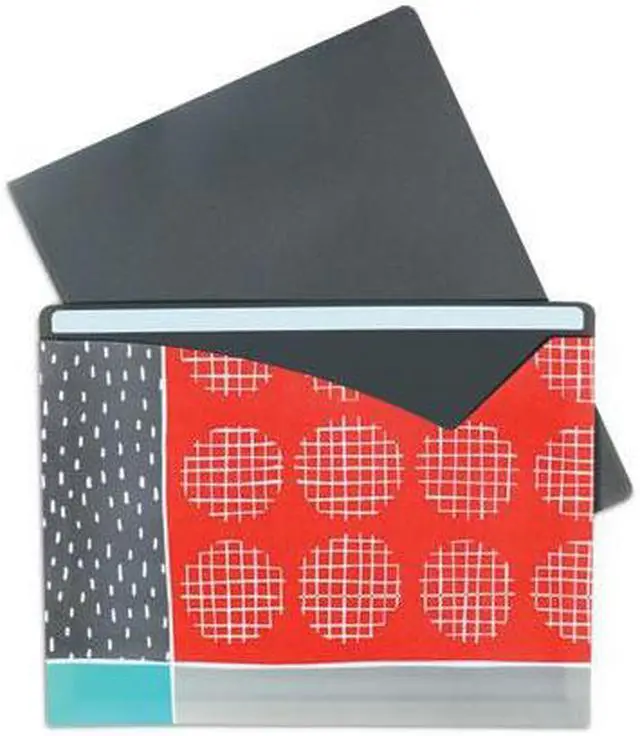 Alt view image 19 of 20 - C-Line Write-On Fashion Poly File Jackets Letter Polypropylene Assorted 6/PK