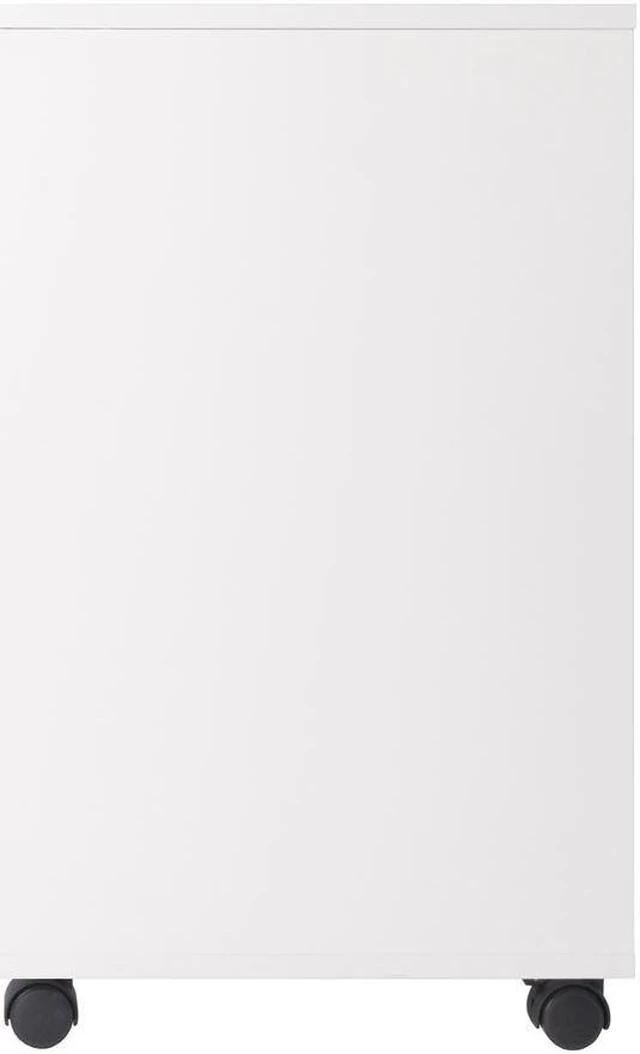 Alt view image 10 of 11 - Halifax Wide 2-Door Storage Cabinet, 4-Drawer, White