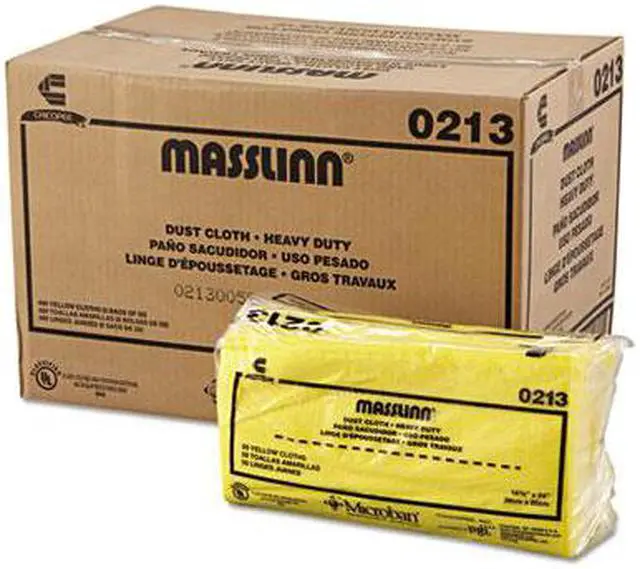 Main image of Chix Masslinn Dust Cloths 24 x 16 Yellow 400/Carton 0213
