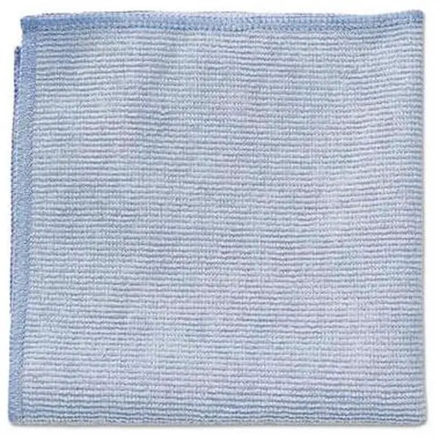 Main image of Rubbermaid Commercial Microfiber Cleaning Cloths 12 x 12 Blue 24/Pack 1820579