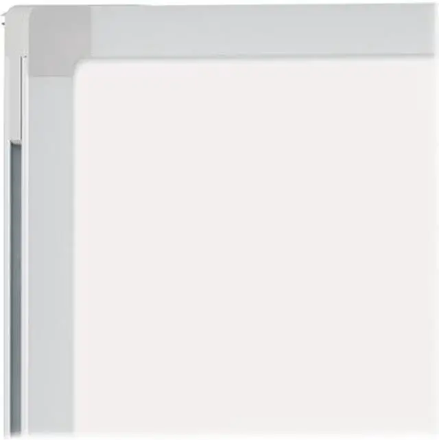 Alt view image 3 of 8 - Mead Basic Dry-Erase Board - 23.8" (2 ft) Width x 17.6" (1.5 ft) Height - White Melamine Surface - Silver Aluminum Frame - 1 Each