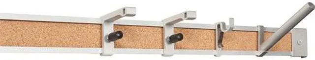 Alt view image 2 of 8 - BEST-RITE 522D Map Rail,Cork,48 In Wide,PK7