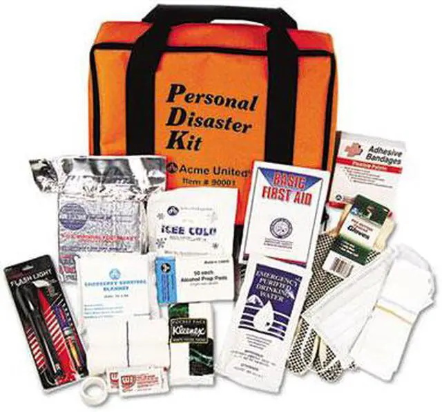 Physicianscare Emergency Preparedness First Aid Backpack 63 Pieces/Kit 90001